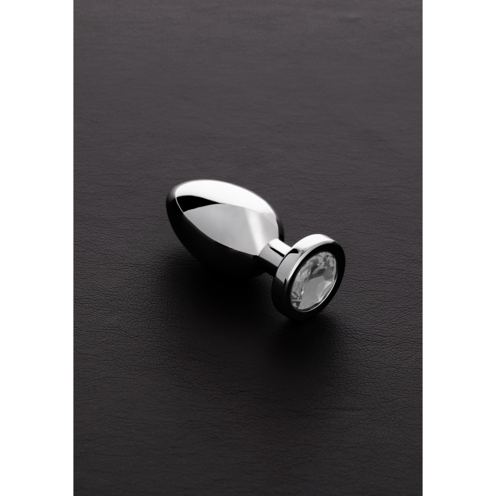 Steel by Shots Butt Plug met Juwelen - Klein afbeelding