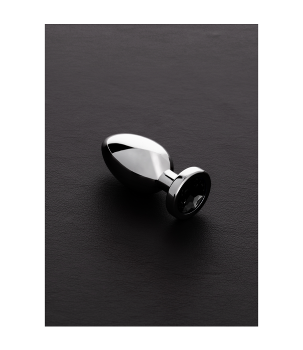 Steel by Shots Butt Plug met Juwelen - Klein