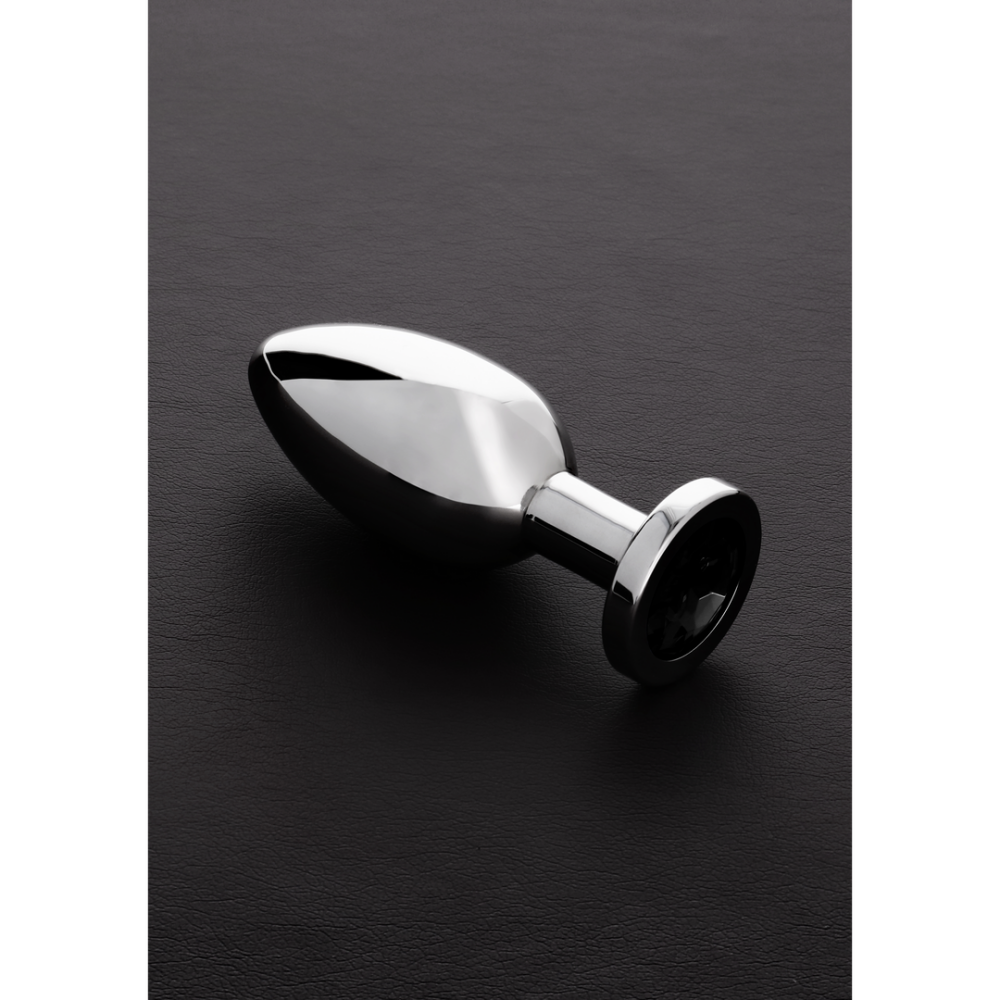 Steel by Shots Buttplug met juwelen - Groot