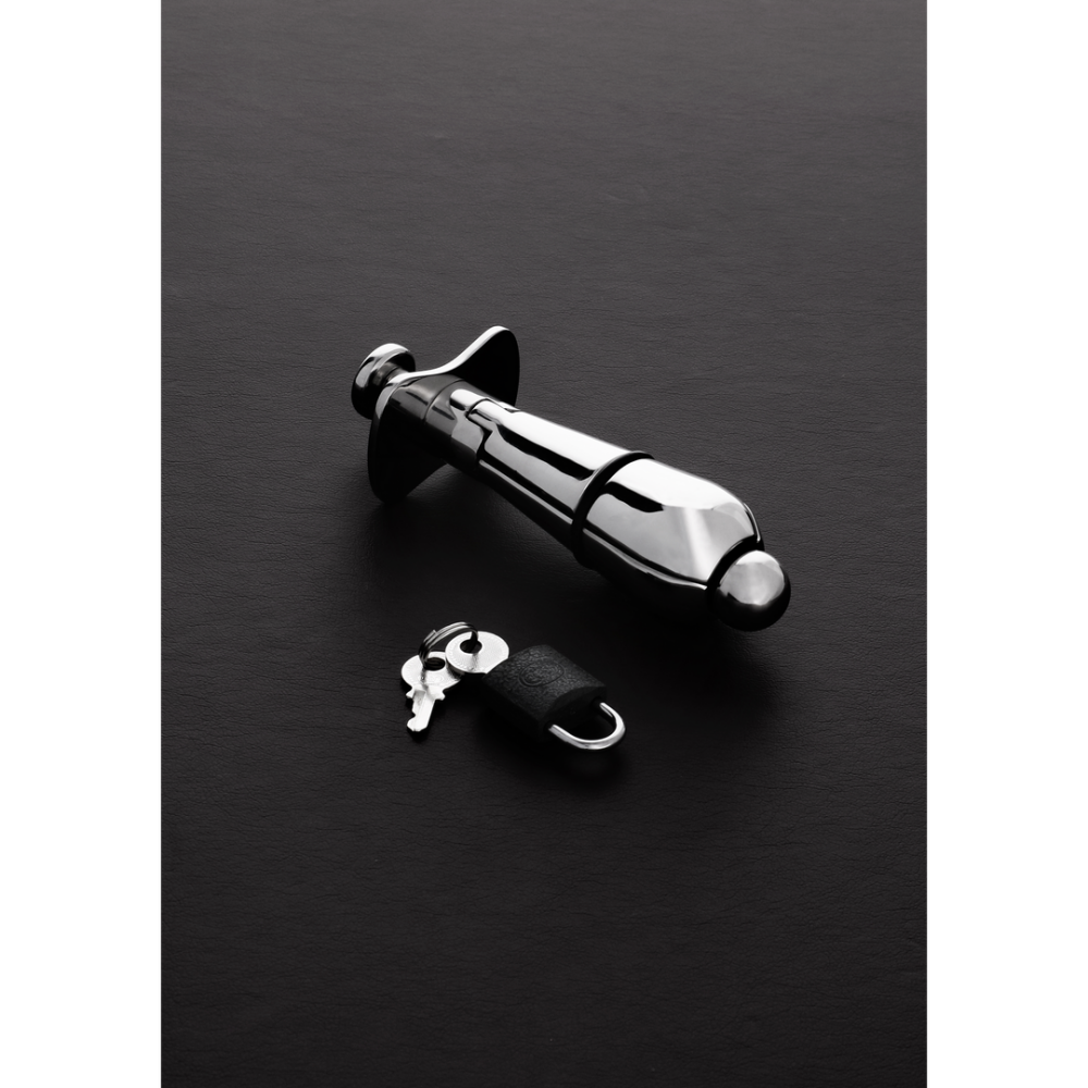 Steel by Shots Deluxe Anaal Locking Plug Junior