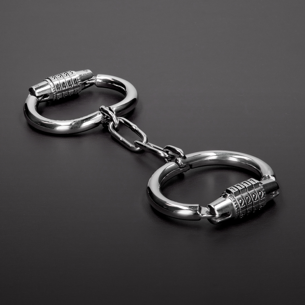 Steel by Shots Handboeien met Combinatieslot afbeelding