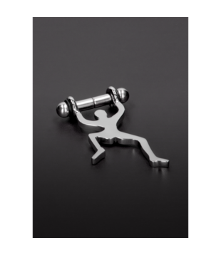 Klimmen Man Magnetische Tepelknijpers