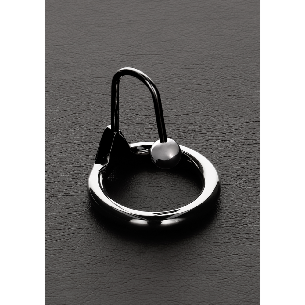 Steel by Shots Lock N Load Glans Ring Cum Stopper