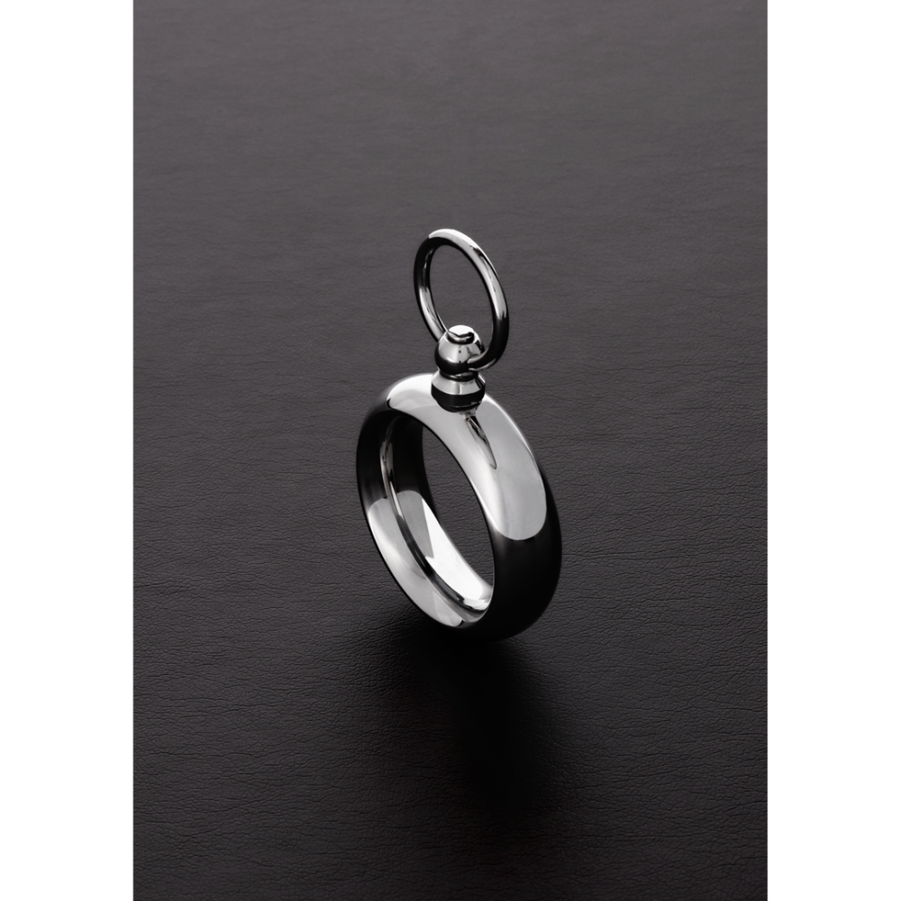 Steel by Shots Donut Ring met O-ring - 0,6 x 0,3 x 40 / 15 x 8 x 40 mm afbeelding