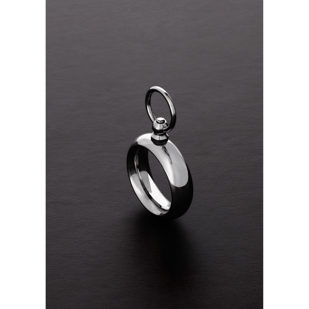 Steel by Shots Donut Ring met O-ring - 0.6 x 0.3 x 35 / 15 x 8 x 35 mm afbeelding