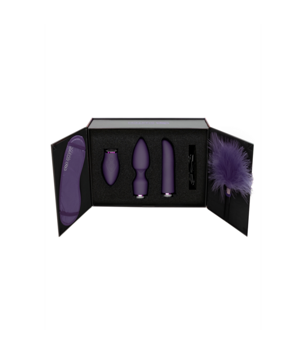 Pleasure Kit #4 - Vibrator met Verschillende Opzetstukken