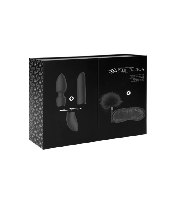 Pleasure Kit #4 - Vibrator met Verschillende Opzetstukken