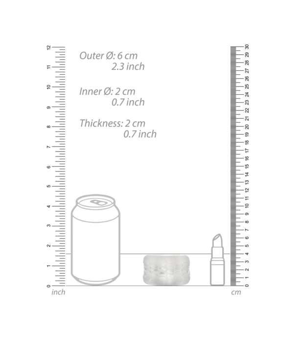 Sono by Shots No.94 - Cockring Masturbator en Bumper in 1