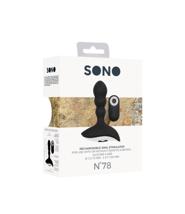 Sono by Shots No.78 - Oplaadbare Anale Stimulator