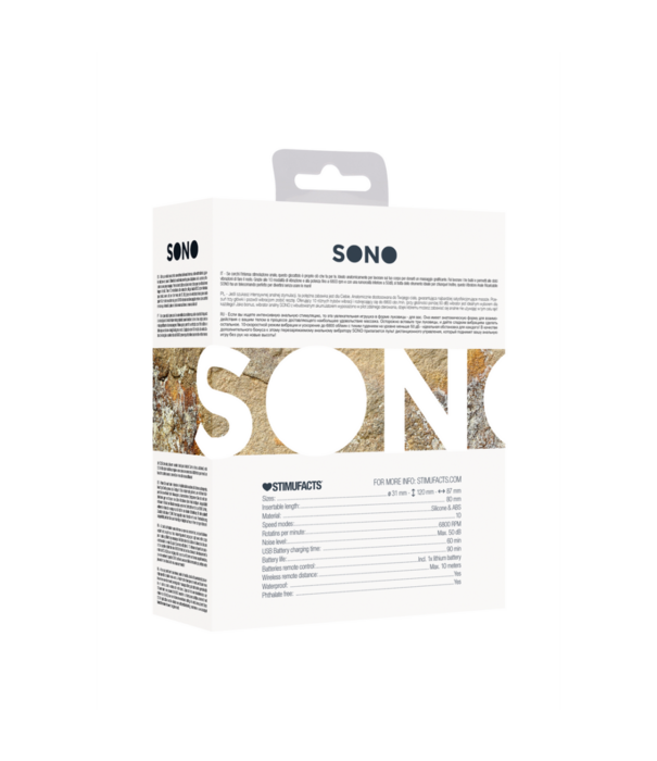 Sono by Shots No.78 - Oplaadbare Anale Stimulator