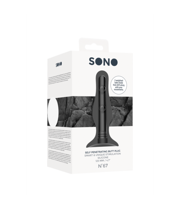 Sono by Shots No.67 - Zelfdoorlatende Butt Plug