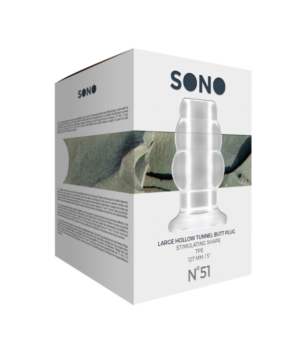 Sono by Shots No.51 - Holle Tunnel Butt Plug - Groot
