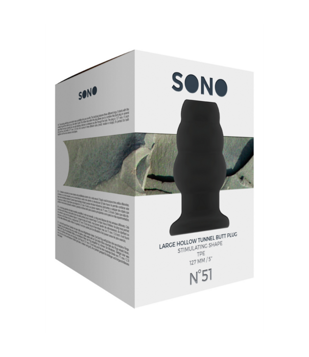 Sono by Shots No.51 - Hollow Tunnel Butt Plug - Groot