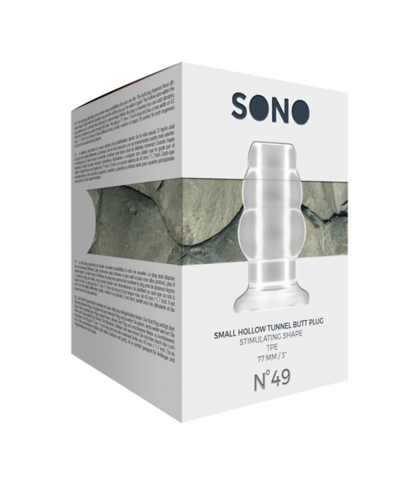 Sono by Shots Nr.49 - Hollow Tunnel Butt Plug - Klein
