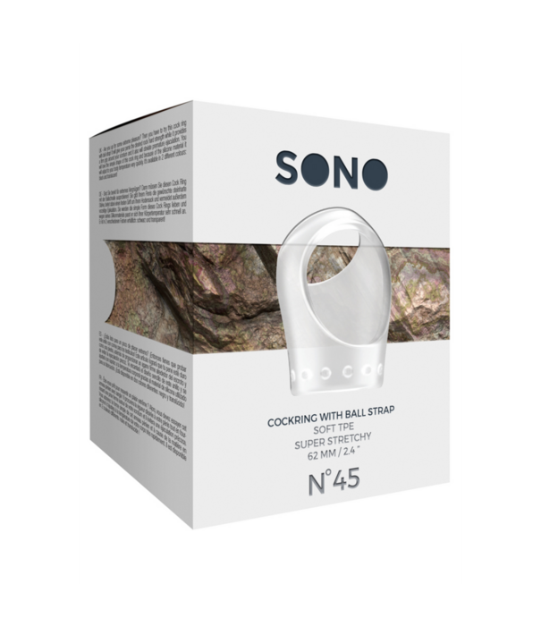 Sono by Shots No.45 - Cockring met Ball Strap