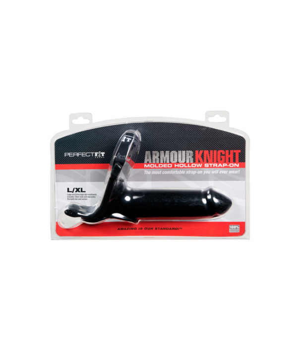 PerfectFitBrand Armor Knight XL - Strap-On Dildo - L/XL