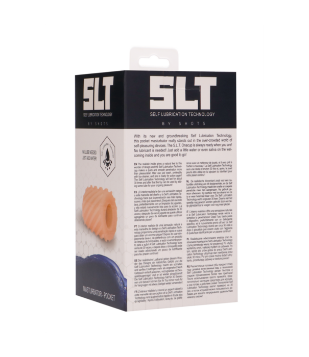 SLT by Shots Zelfsmerende Pocket Masturbator