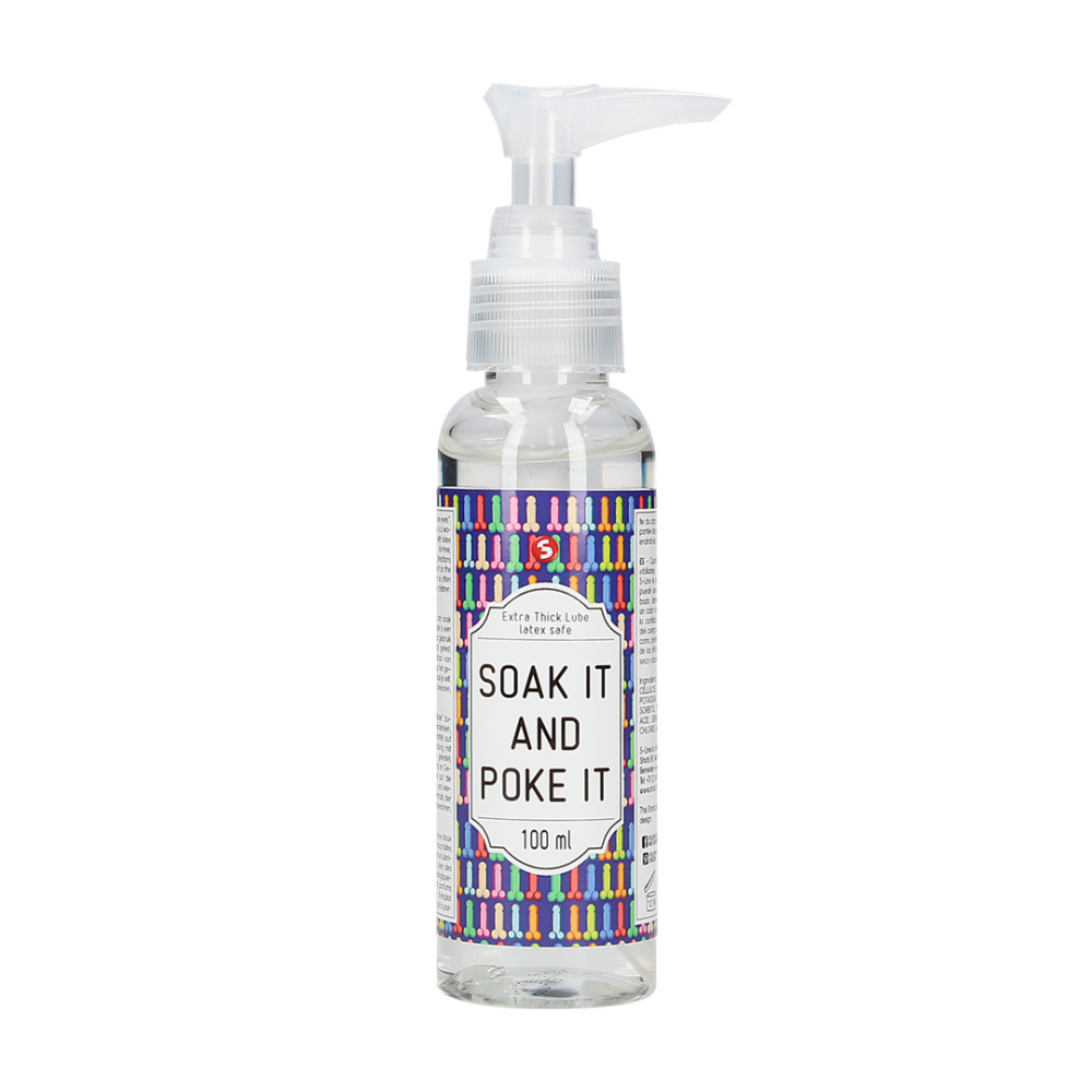 S-Line by Shots Soak It And Poke It - Extra Dikke Glijmiddel - 3 fl oz / 100 ml afbeelding