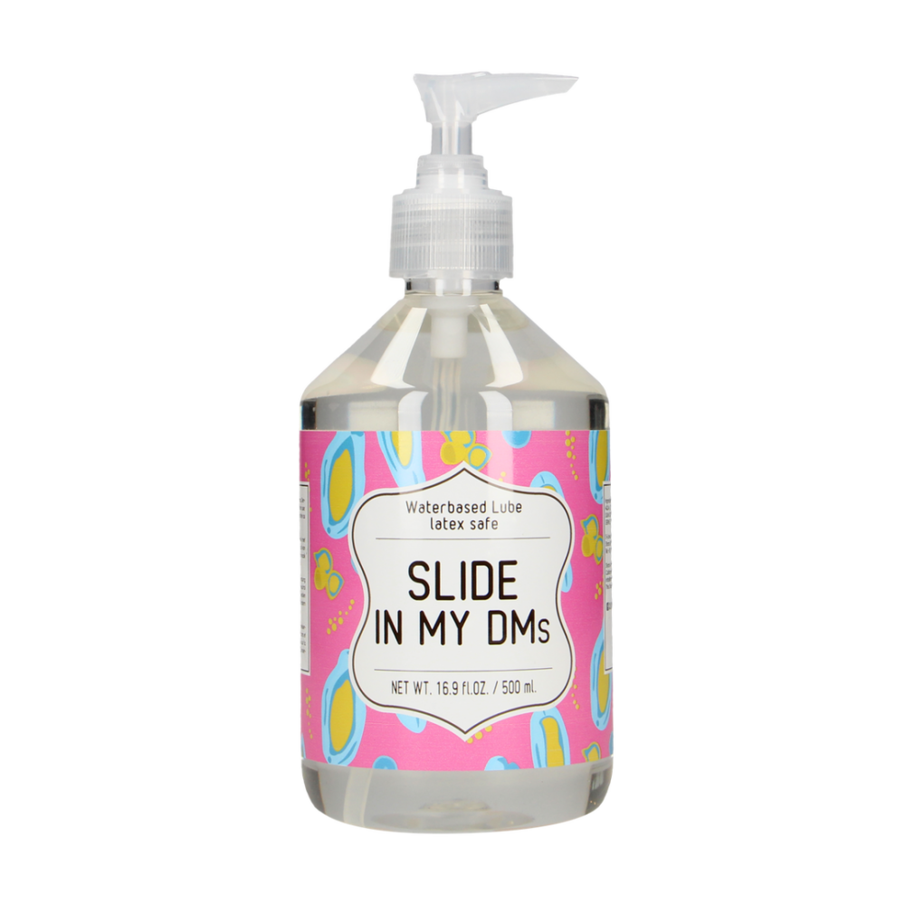 S-Line by Shots Slide In My DMs - Waterbased Lubricant - 17 fl oz / 500 ml afbeelding