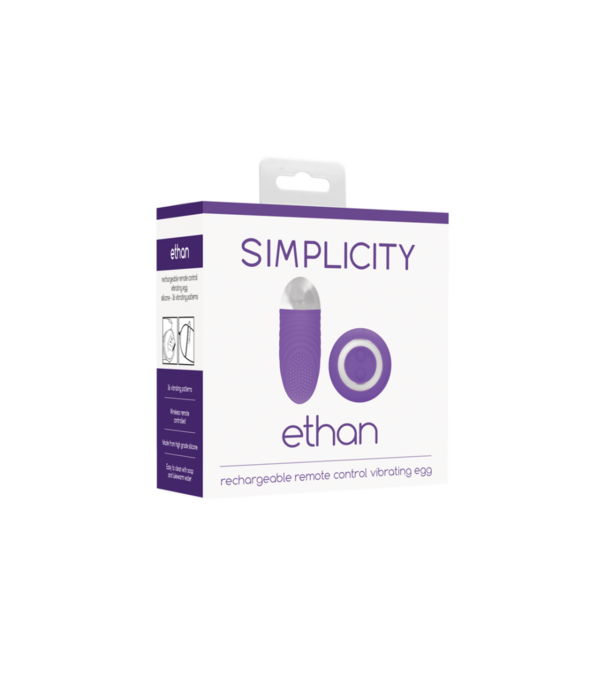 Simplicity by Shots Ethan - Draadloze Vibrerende Ei met Afstandsbediening