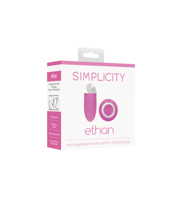 Simplicity by Shots Ethan - Draadloze Vibrerende Ei met Afstandsbediening