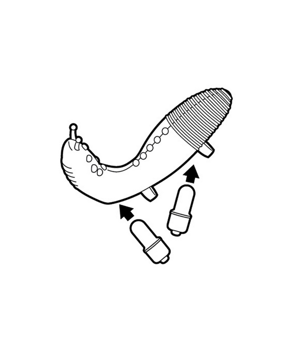 Simplicity by Shots Eliott - Vibrator Uitbreidingsset