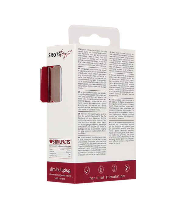 Shots Toys by Shots Slanke Beginner Butt Plug