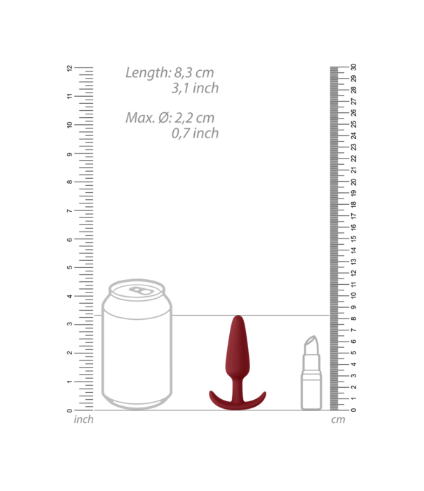 Shots Toys by Shots Slanke Beginner Butt Plug