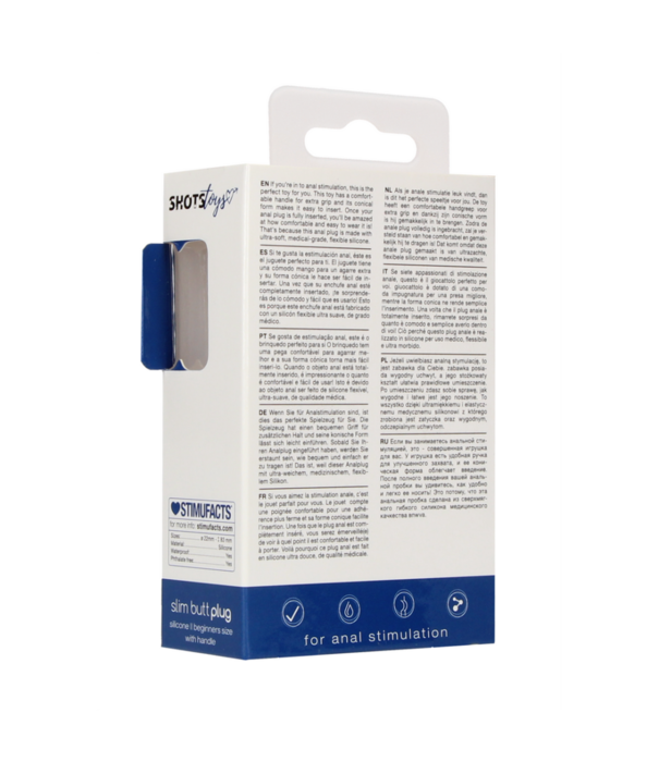 Shots Toys by Shots Slanke Beginner Butt Plug