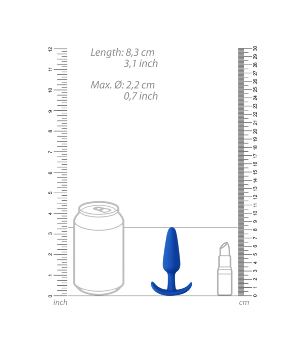 Shots Toys by Shots Slanke Beginner Butt Plug