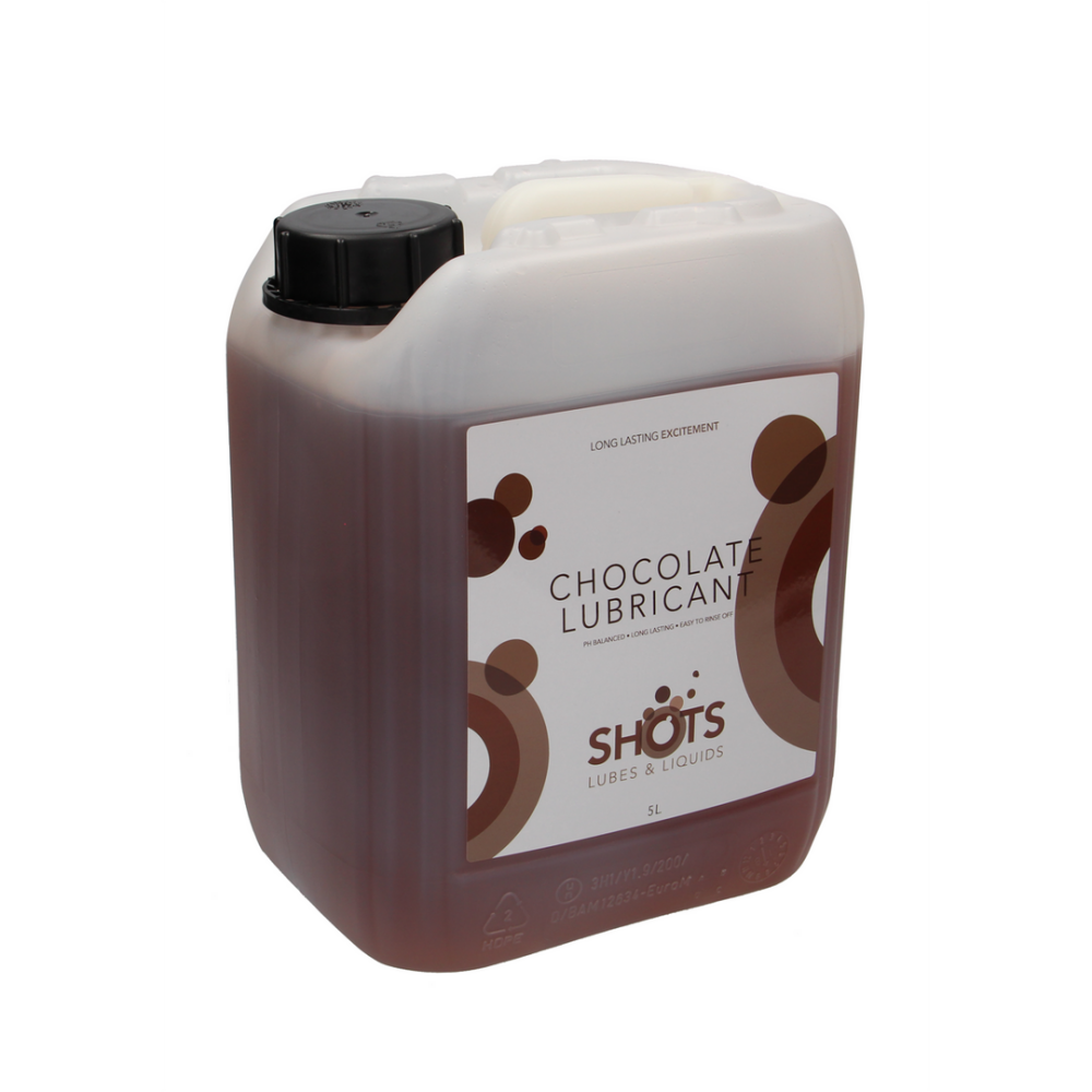Shots Lubes Liquids by Shots Smeermiddel - Chocolade - 1,3 gal / 5 l