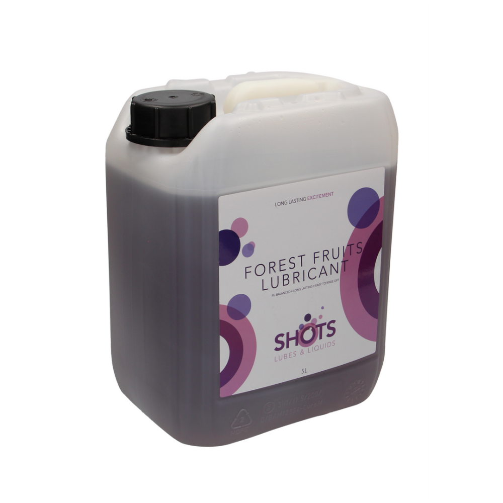 Shots Lubes Liquids by Shots Smeermiddel - Bosvruchten - 1,3 gal / 5 l