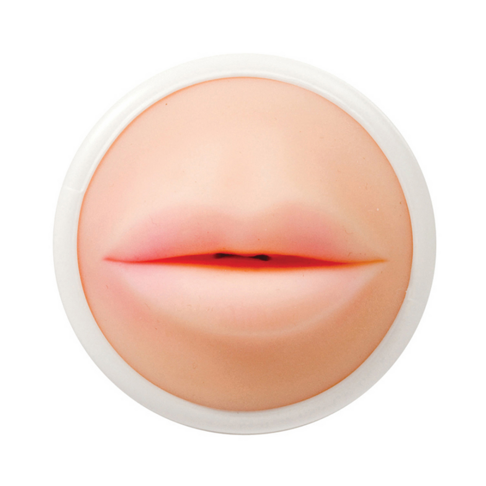 Shots Toys by Shots Easy Rider - Verwarmende Masturbator - Mond afbeelding