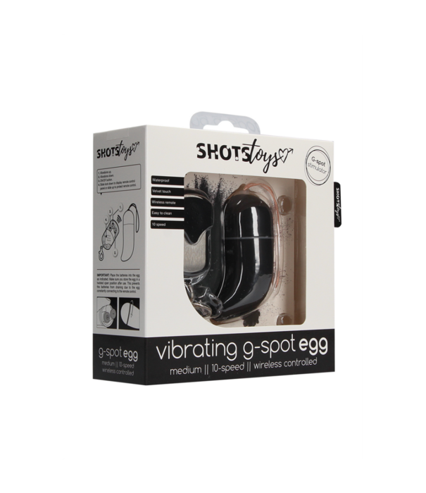 Shots Toys by Shots Draadloze Vibrerende G-Spot Ei - Medium