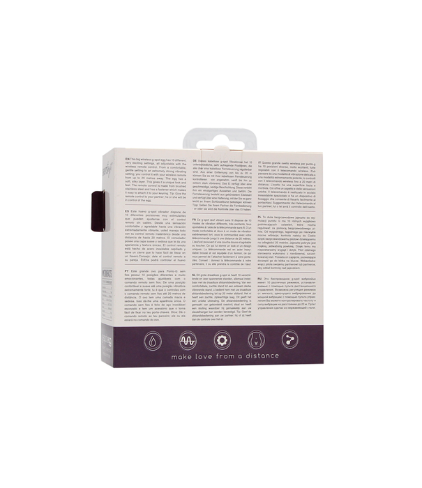 Shots Toys by Shots Draadloze Vibrerende G-Spot Ei