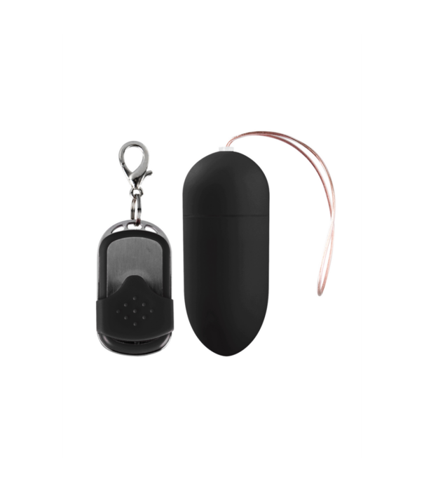 Shots Toys by Shots Vibrerende Ei met 10 Snelheden en Afstandsbediening - L - Zwart