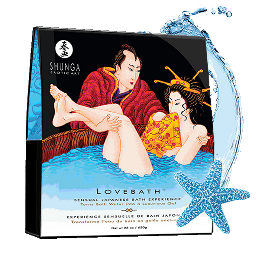 Shunga Lovebath - Ocean Temptations - 20 oz / 575 gr afbeelding