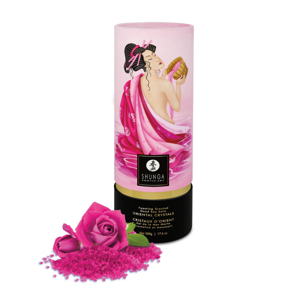 Shunga Oriëntaalse Kristallen Badzout - Aphrodisia - 17,6 oz / 500 gr afbeelding