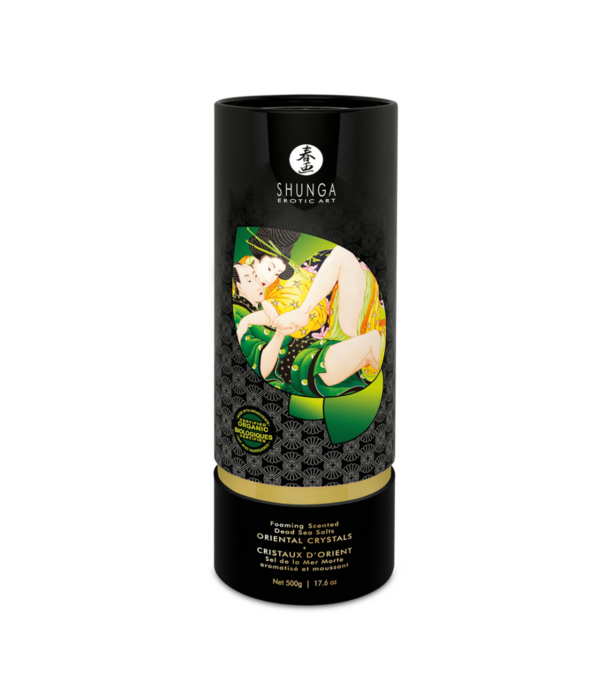 Shunga Oriëntaalse Kristallen Badzout - Lotusbloem - 17,6 oz / 500 gr