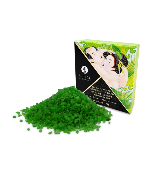 Shunga Mini Oriental Crystals Badzout - Lotus Bloem - 2,65 oz / 75 gr