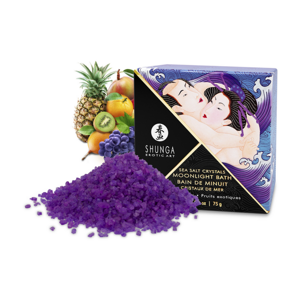 Shunga Mini Oriental Crystals Badzout - Exotische Vruchten - 2,65 oz / 75 gr afbeelding
