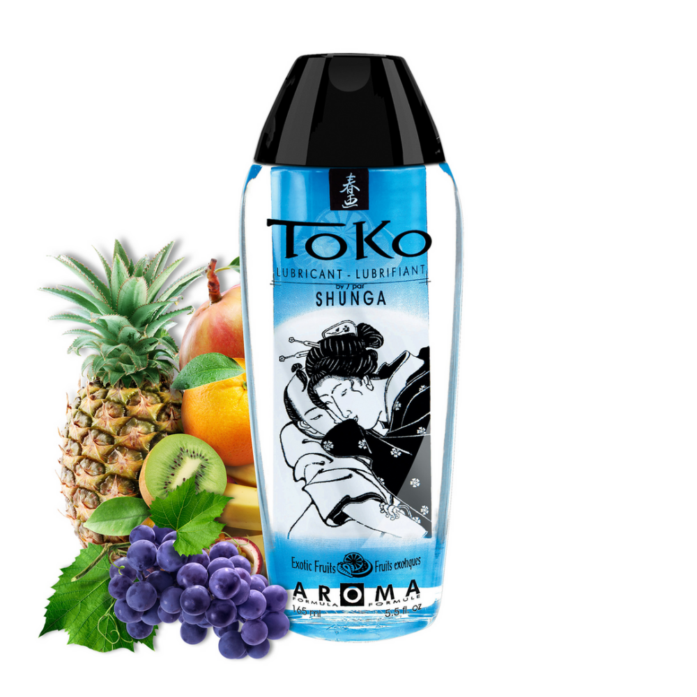 Shunga Toko Aroma - Exotic Fruits - 5,5 fl oz / 165 ml afbeelding