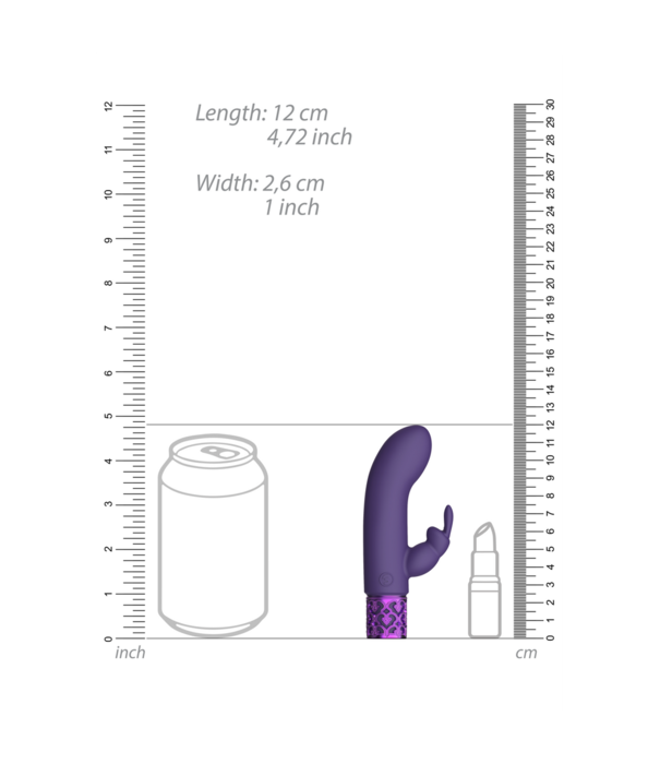 Royal Gems by Shots Dazzling - Krachtige Oplaadbare Konijnen Vibrator