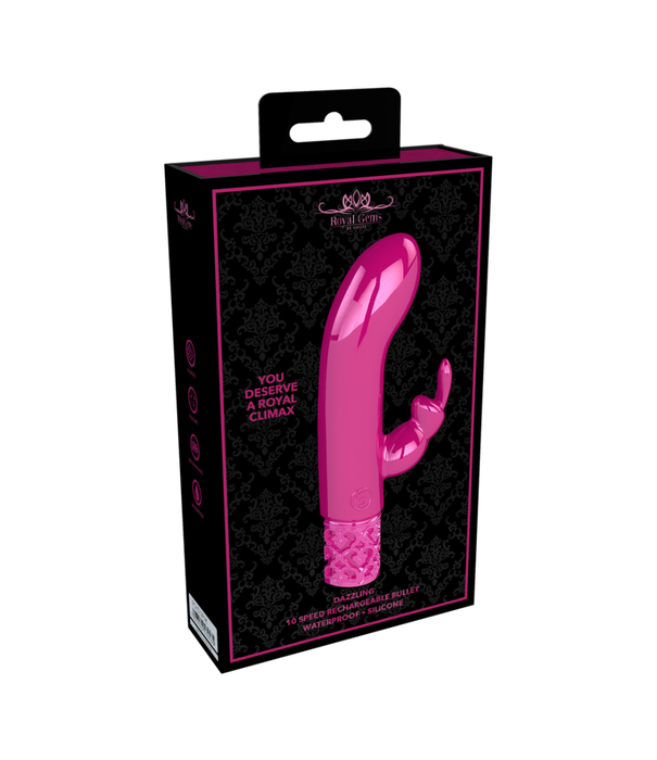 Royal Gems by Shots Dazzling - Krachtige Oplaadbare Konijn Vibrator