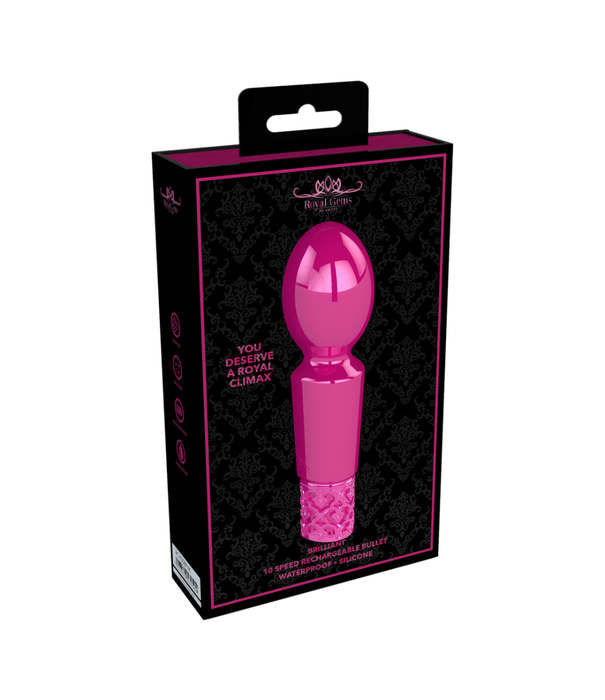 Royal Gems by Shots Brilliant - Mini Wand Vibrator