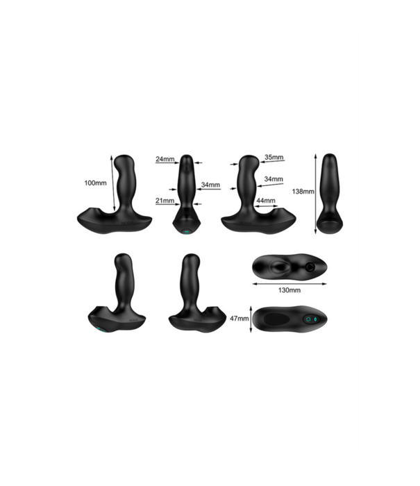 Nexus Revo Air - Draaibare Prostaat Massager met Suction en Remote Control