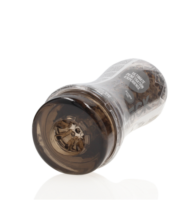 RealRock by Shots Easy Rider - Textured Masturbator - Zwart