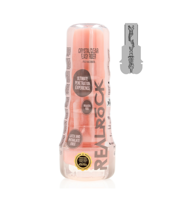 RealRock by Shots Easy Rider - Pussy Masturbator - Flesh