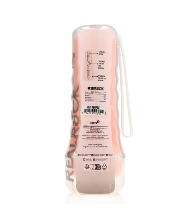 RealRock by Shots Easy Rider - Pussy Masturbator - Flesh