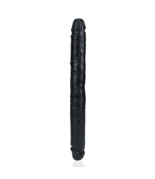 Slim Double Ended Dong 14 / 35,6 cm - Zwart